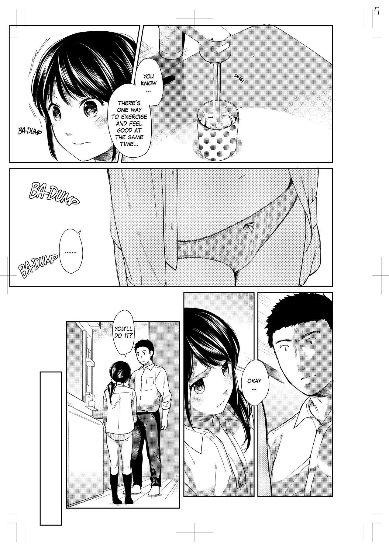 1 Room Apartment + Highschool Girl Suddenly Living Together? Close Contact!? First Sex!!? 7 porn comic picture 8