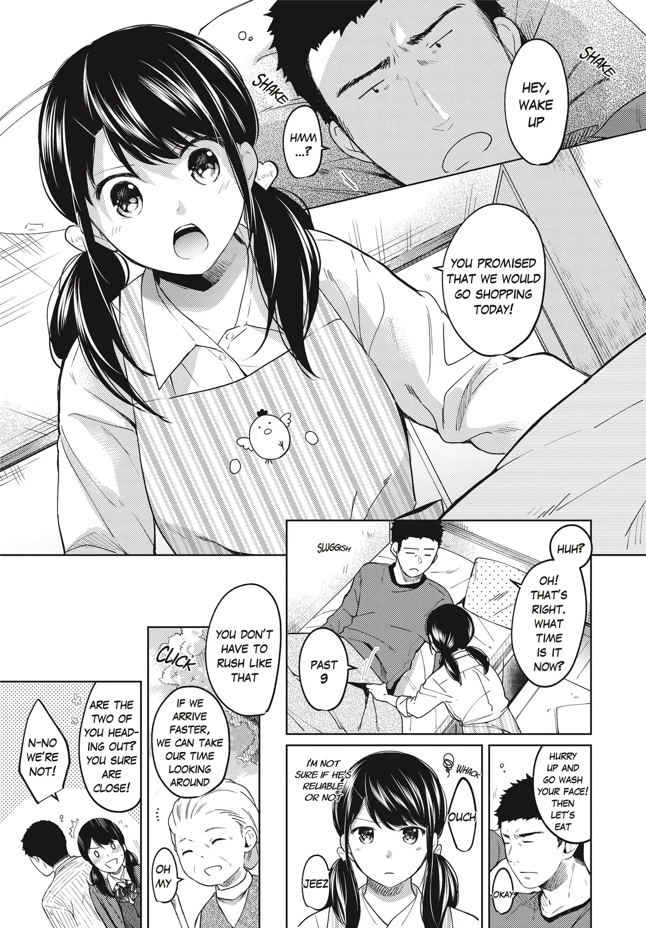 1 Room Apartment + Highschool Girl Suddenly Living Together? Close Contact!? First Sex!!? 8 porn comic picture 2
