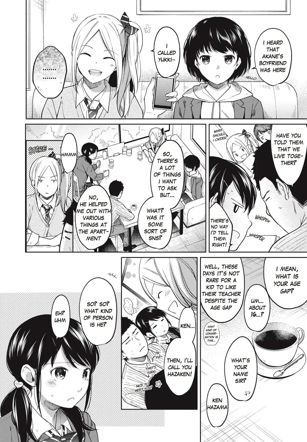 1 Room Apartment + Highschool Girl Suddenly Living Together? Close Contact!? First Sex!!? 8 porn comic picture 5