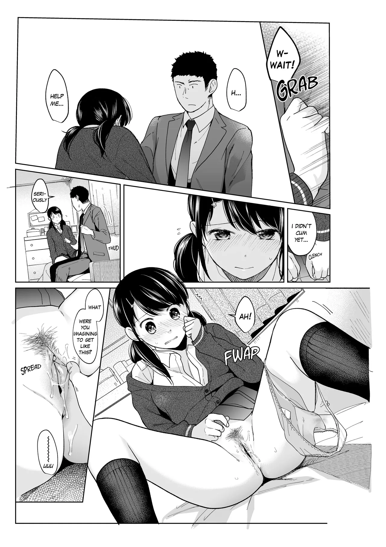 1 Room Apartment + Highschool Girl Suddenly Living Together? Close Contact!? First Sex!!? 9 porn comic picture 10