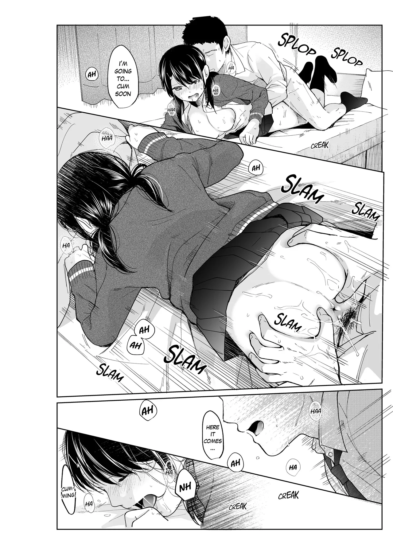 1 Room Apartment + Highschool Girl Suddenly Living Together? Close Contact!? First Sex!!? 9 porn comic picture 19
