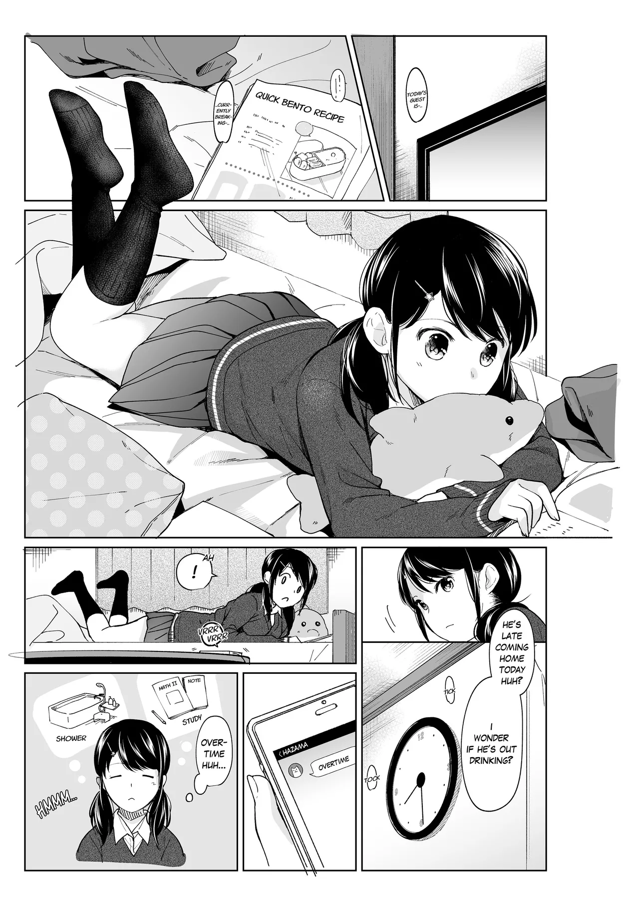 1 Room Apartment + Highschool Girl Suddenly Living Together? Close Contact!? First Sex!!? 9 porn comic picture 2