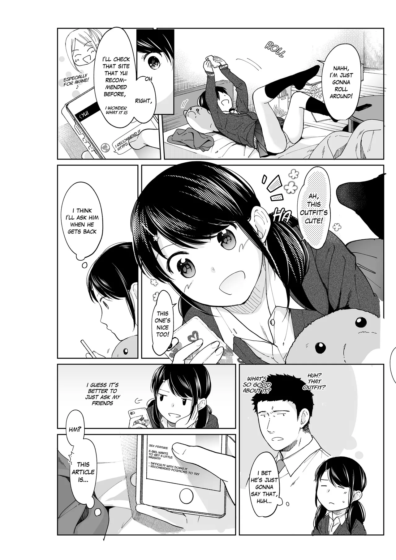 1 Room Apartment + Highschool Girl Suddenly Living Together? Close Contact!? First Sex!!? 9 porn comic picture 3