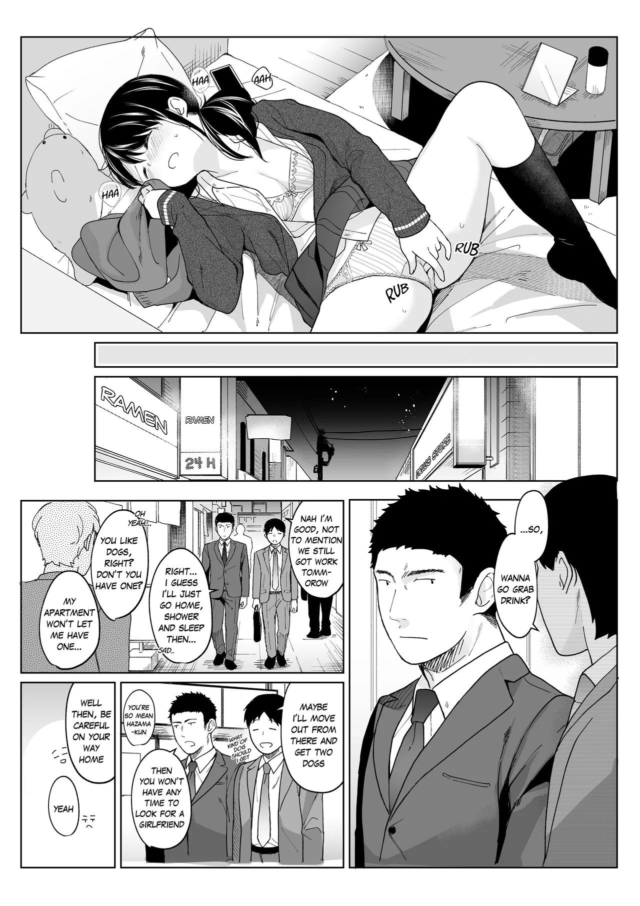 1 Room Apartment + Highschool Girl Suddenly Living Together? Close Contact!? First Sex!!? 9 porn comic picture 6