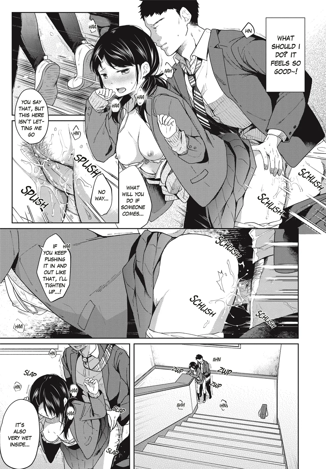 1 Room Apartment + Highschool Girl Suddenly Living Together? Close Contact!? First Sex!!? Ch 2 porn comic picture 16