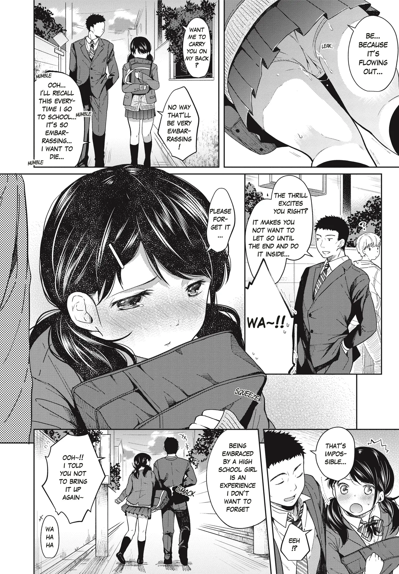 1 Room Apartment + Highschool Girl Suddenly Living Together? Close Contact!? First Sex!!? Ch 2 porn comic picture 25