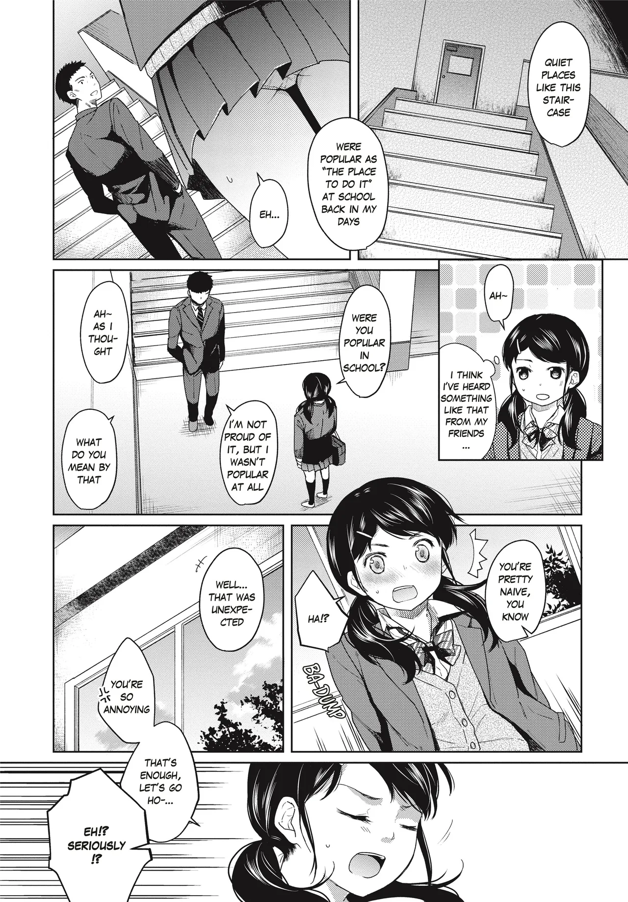 1 Room Apartment + Highschool Girl Suddenly Living Together? Close Contact!? First Sex!!? Ch 2 porn comic picture 7