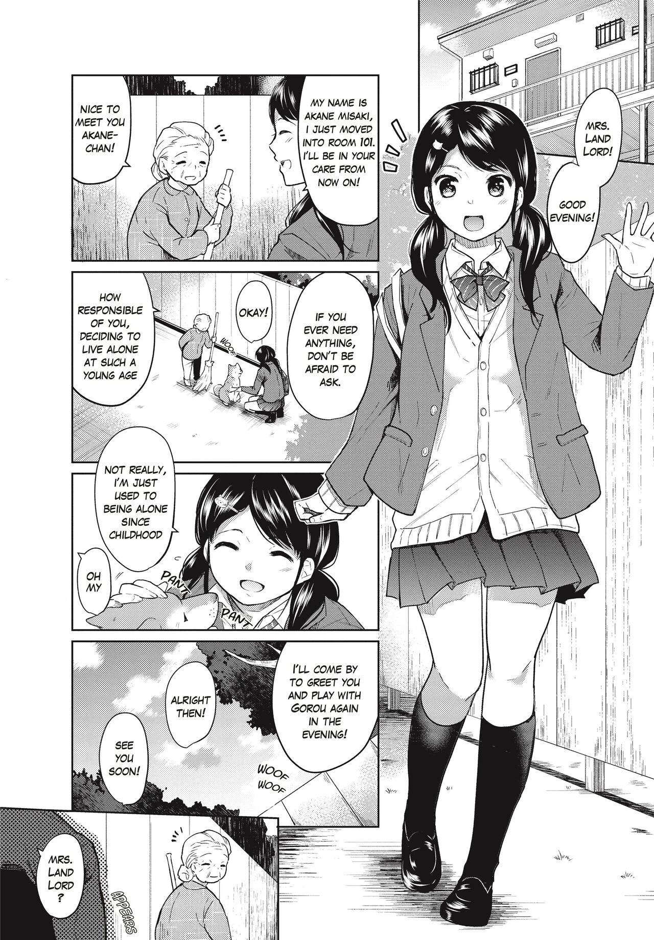 1 Room Apartment + Highschool Girl Suddenly Living Together? Close Contact!? First Sex!!? porn comic picture 2