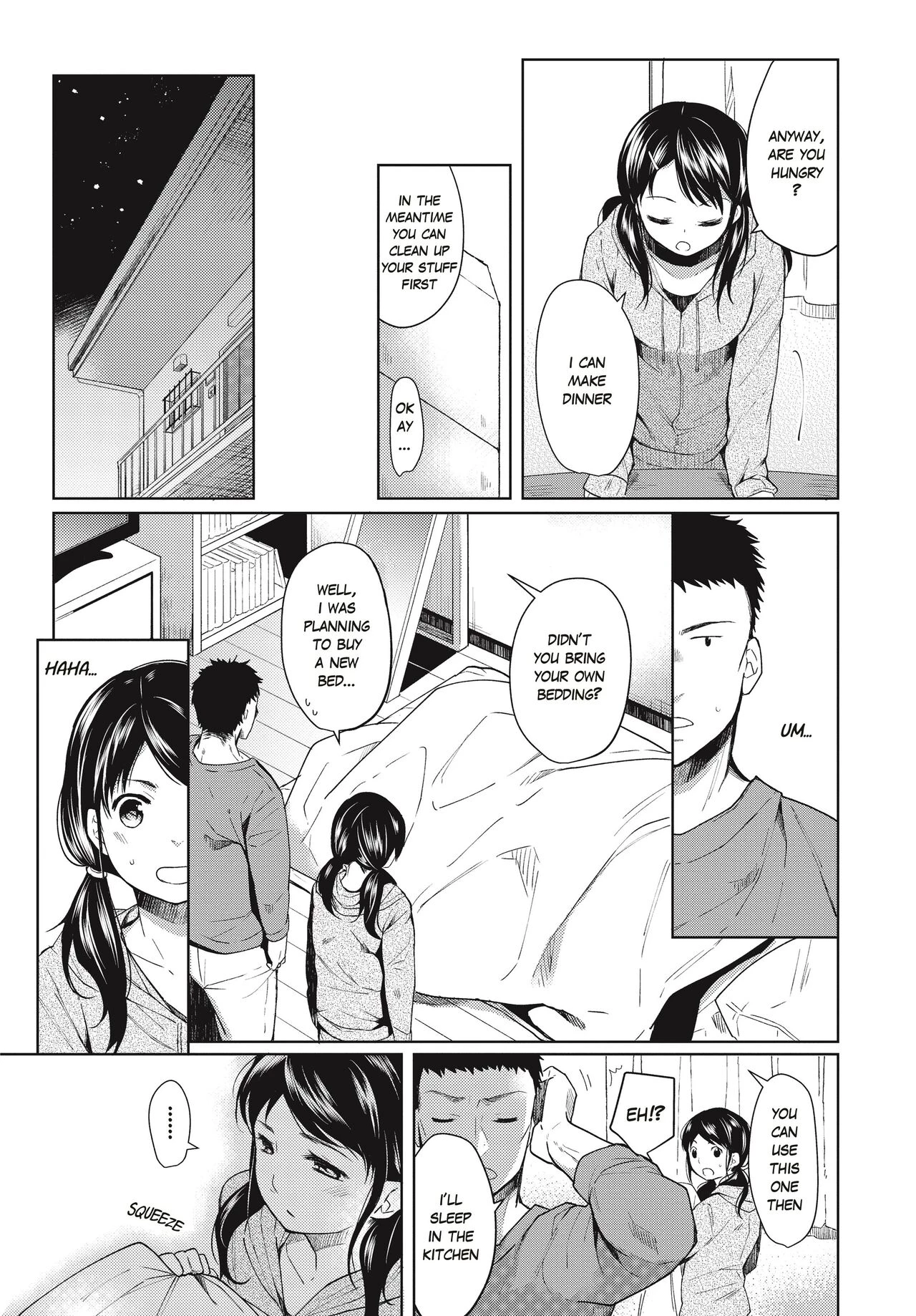 1 Room Apartment + Highschool Girl Suddenly Living Together? Close Contact!? First Sex!!? porn comic picture 6