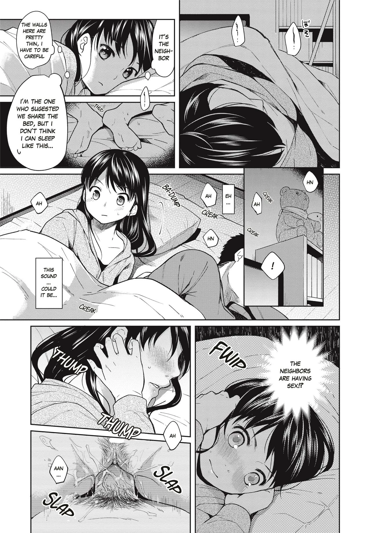 1 Room Apartment + Highschool Girl Suddenly Living Together? Close Contact!? First Sex!!? porn comic picture 8