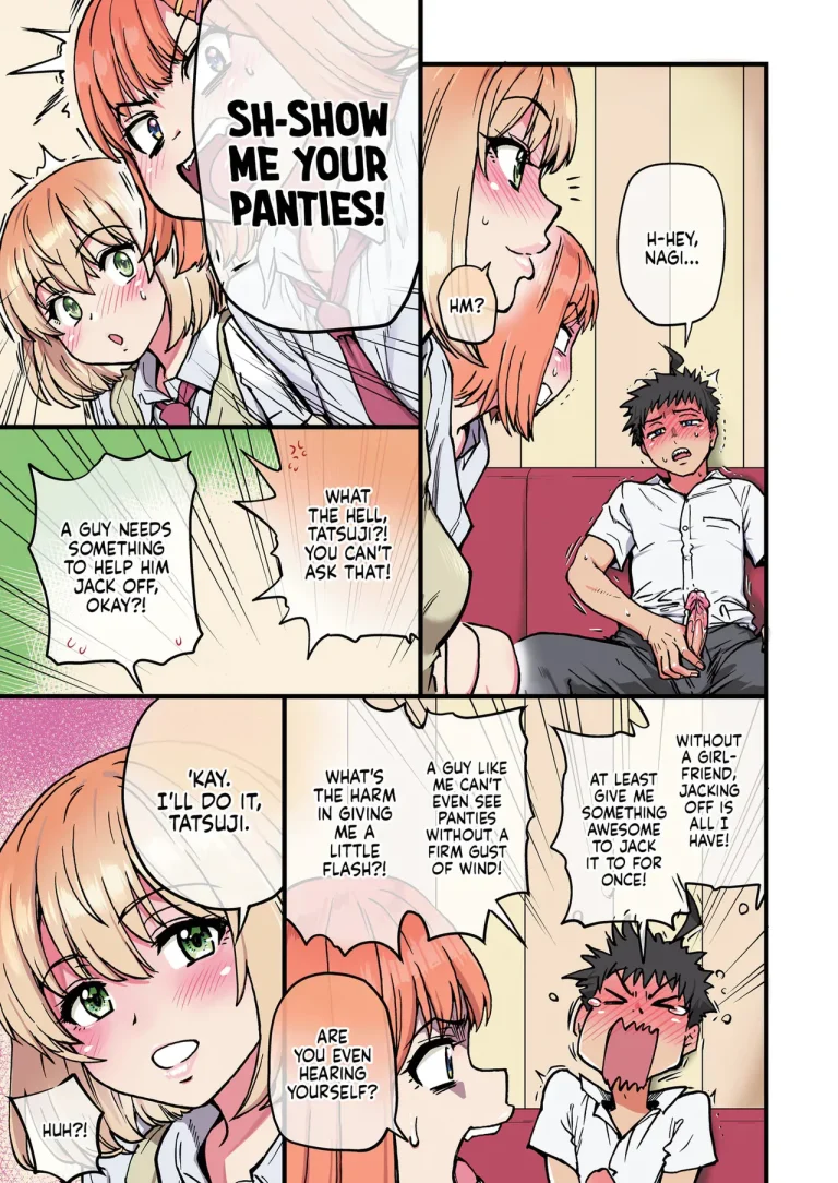 100-Kai Furareta Zetsubou-teki ni Motenai Ore o Awarenda Kareshi Ari Onna Tomodachi ga Nandemo Eroi Koto Yarasete Kureta!! porn comic picture 20