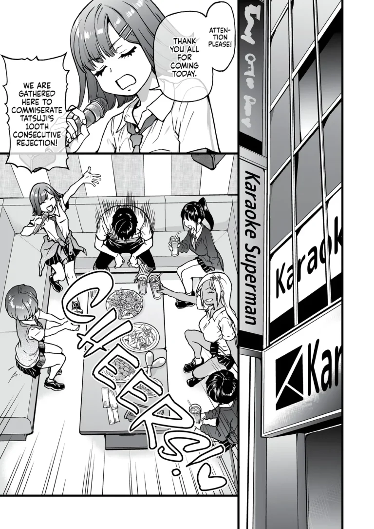 100-Kai Furareta Zetsubou-teki ni Motenai Ore o Awarenda Kareshi Ari Onna Tomodachi ga Nandemo Eroi Koto Yarasete Kureta!! porn comic picture 4