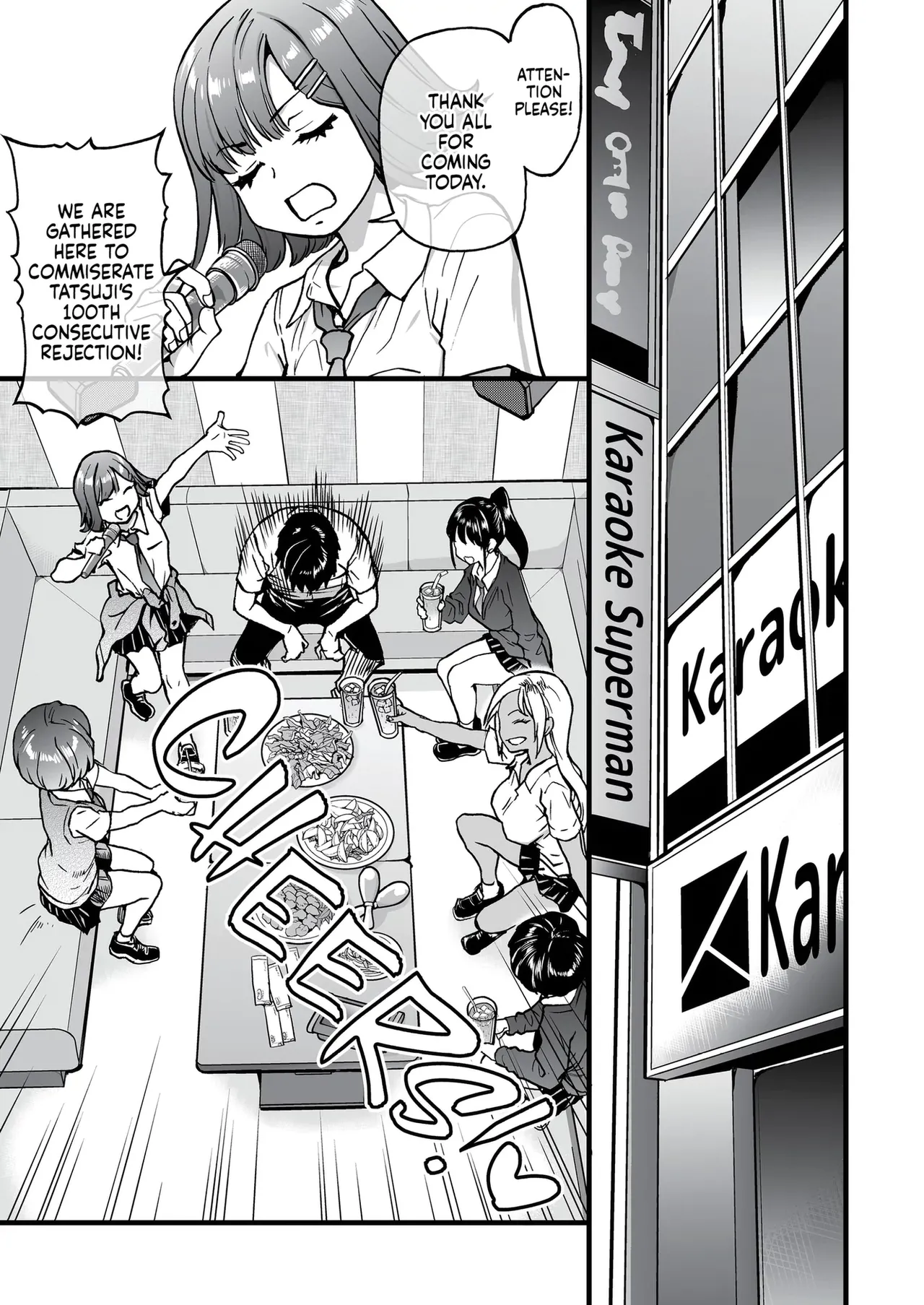 100-Kai Furareta Zetsubou-teki ni Motenai Ore o Awarenda Kareshi Ari Onna Tomodachi ga Nandemo Eroi Koto Yarasete Kureta!! porn comic picture 4
