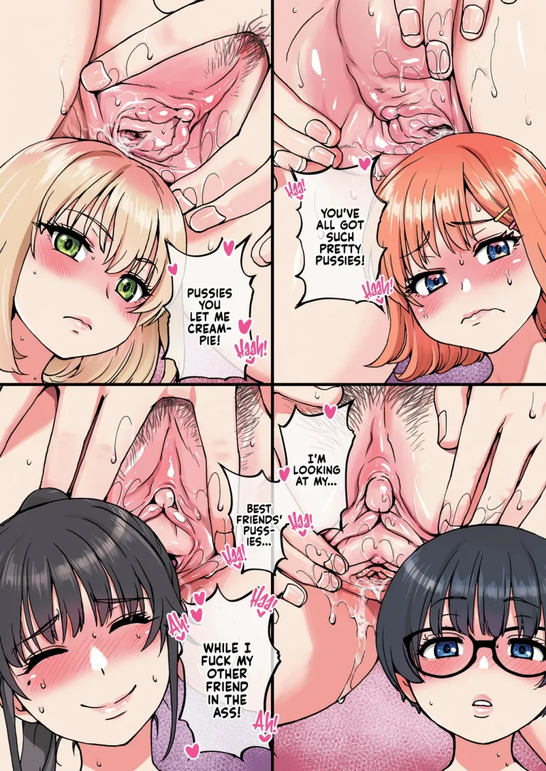 100-Kai Furareta Zetsubou-teki ni Motenai Ore o Awarenda Kareshi Ari Onna Tomodachi ga Nandemo Eroi Koto Yarasete Kureta!! porn comic picture 92