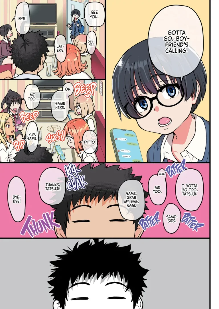 100-Kai Furareta Zetsubou-teki ni Motenai Ore o Awarenda Kareshi Ari Onna Tomodachi ga Nandemo Eroi Koto Yarasete Kureta!! porn comic picture 98