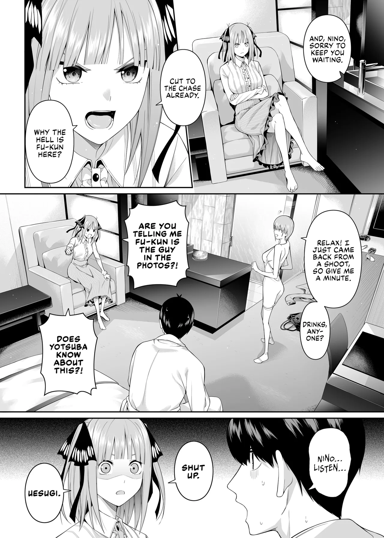 1/5 no Renai Kanjou (Gotoubun no Hanayome) porn comic picture 14