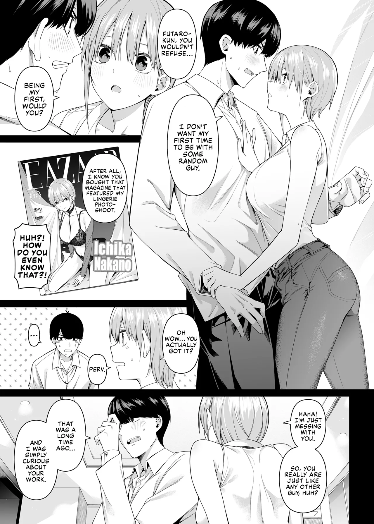 1/5 no Renai Kanjou (Gotoubun no Hanayome) porn comic picture 19