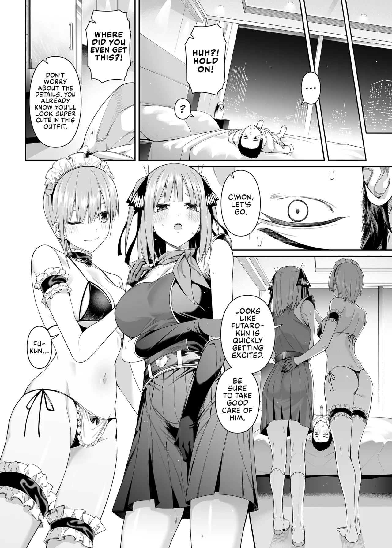 1/5 no Renai Kanjou (Gotoubun no Hanayome) porn comic picture 58