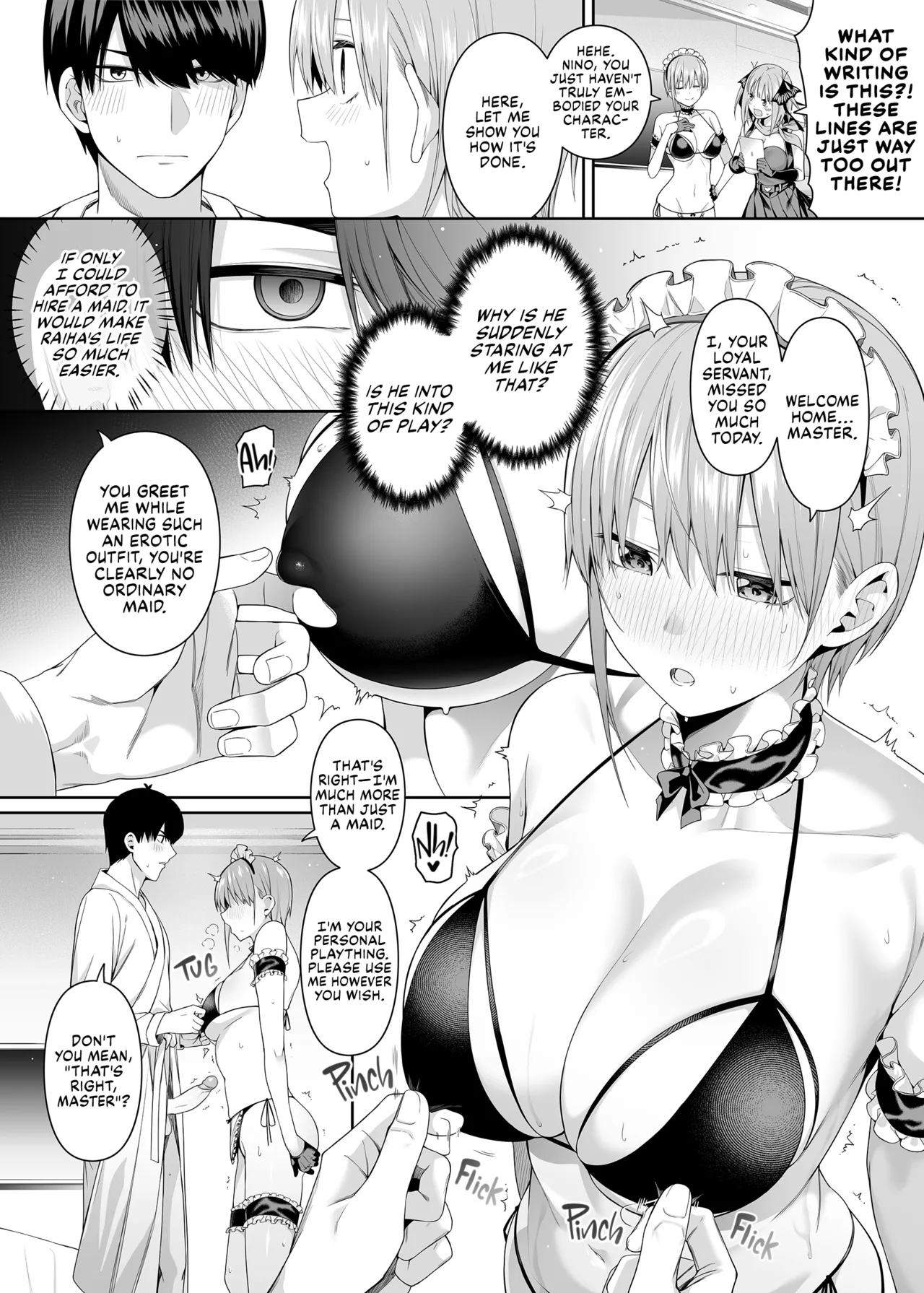 1/5 no Renai Kanjou (Gotoubun no Hanayome) porn comic picture 60