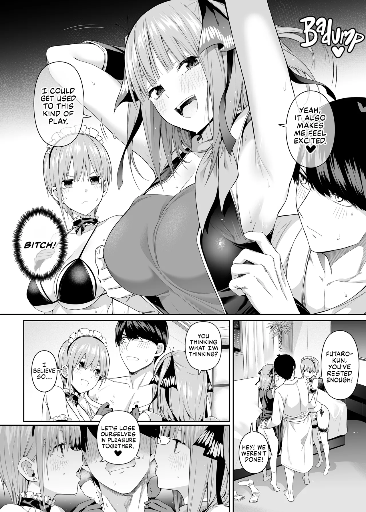 1/5 no Renai Kanjou (Gotoubun no Hanayome) porn comic picture 62