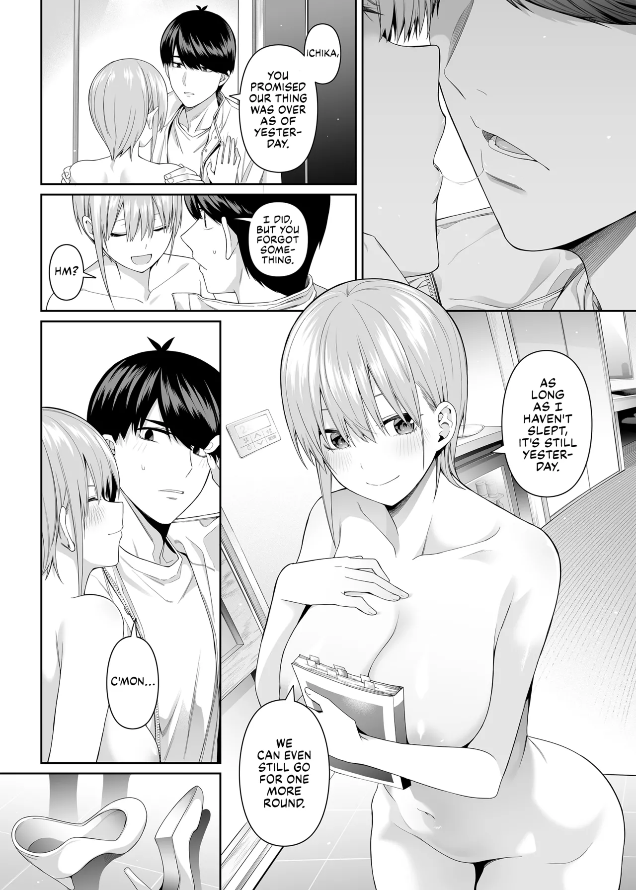 1/5 no Renai Kanjou (Gotoubun no Hanayome) porn comic picture 83