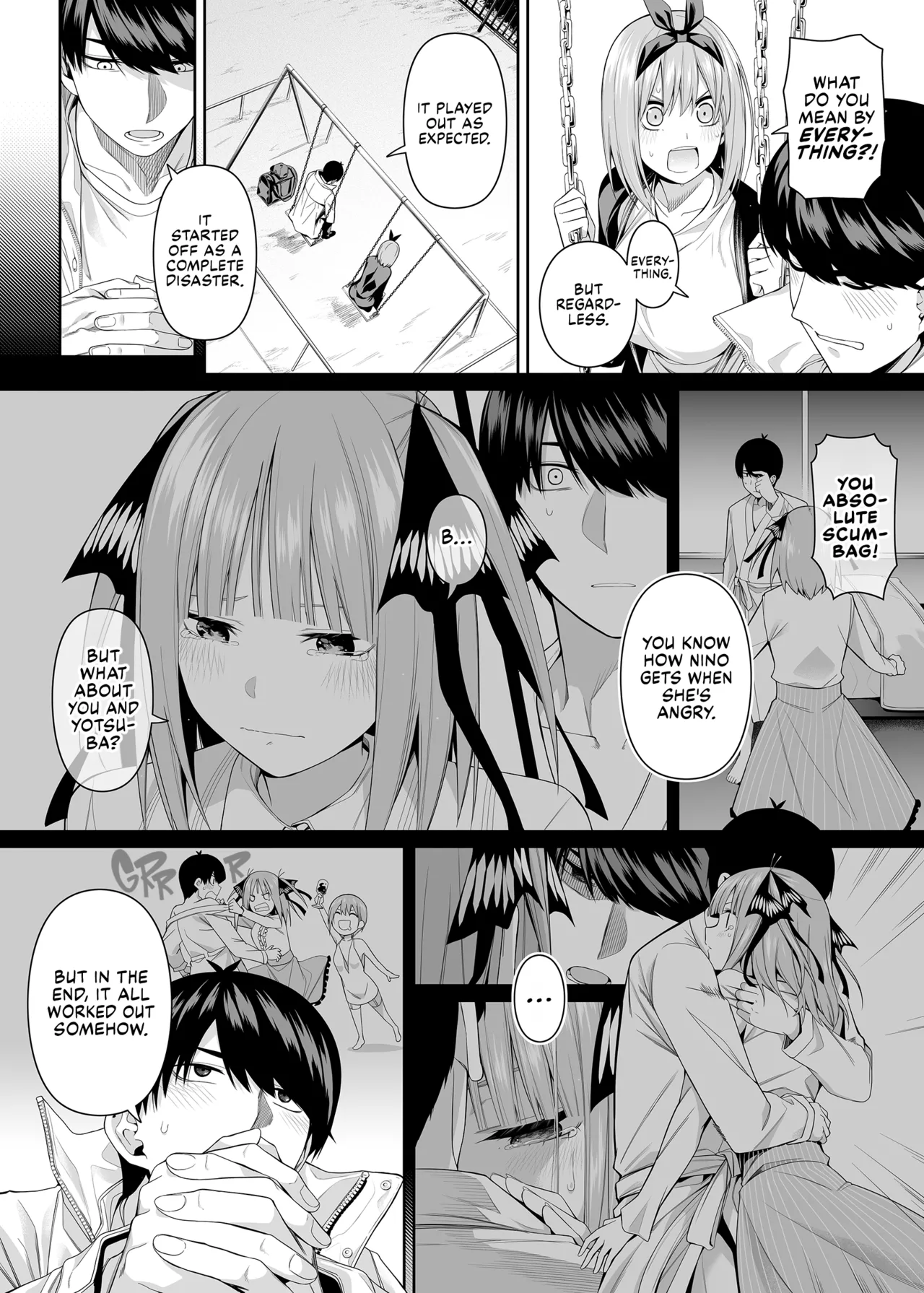 1/5 no Renai Kanjou (Gotoubun no Hanayome) porn comic picture 91