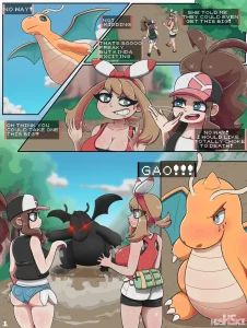 2 Girls 1 Dragon porn comic picture 1