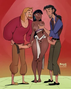 3some to El dorado porn comic picture 1