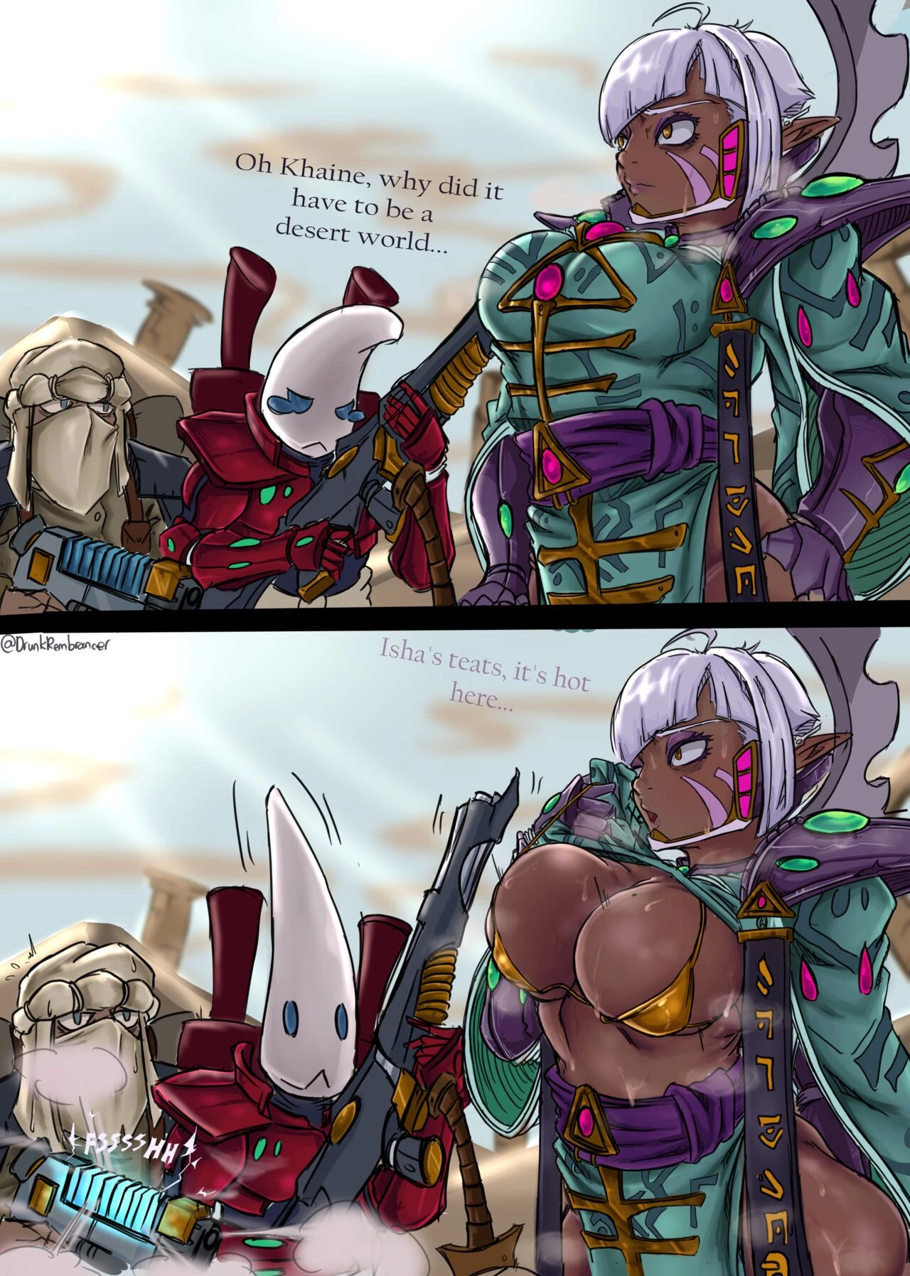 40k Eldar Set porn comic picture 1