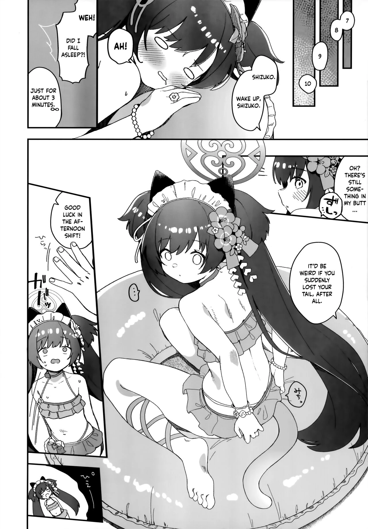 A Book in Which I Get Kawawa Shizuko to Meow For Me | Kouwa Shizuko ni Nyannyansshite Morau Hon porn comic picture 14