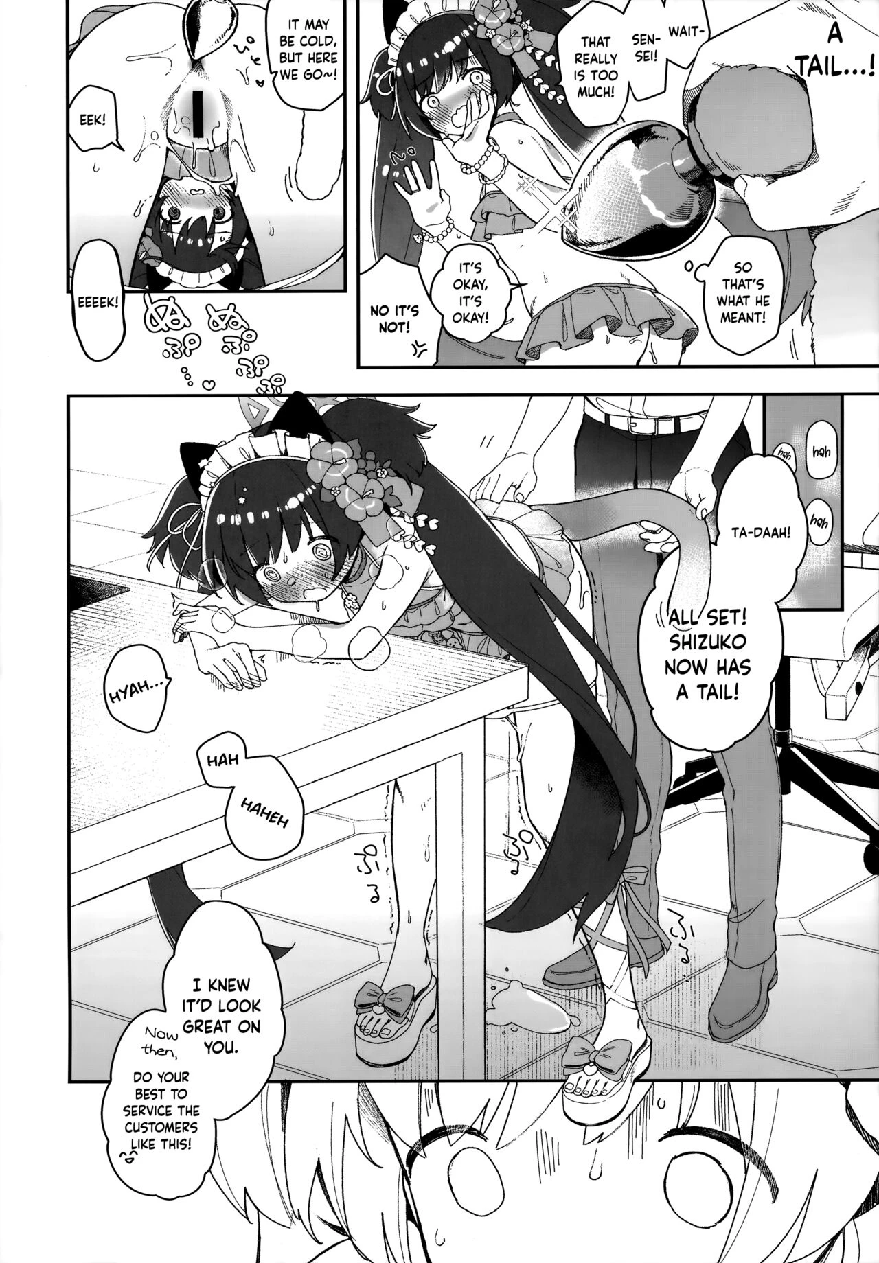 A Book in Which I Get Kawawa Shizuko to Meow For Me | Kouwa Shizuko ni Nyannyansshite Morau Hon porn comic picture 5
