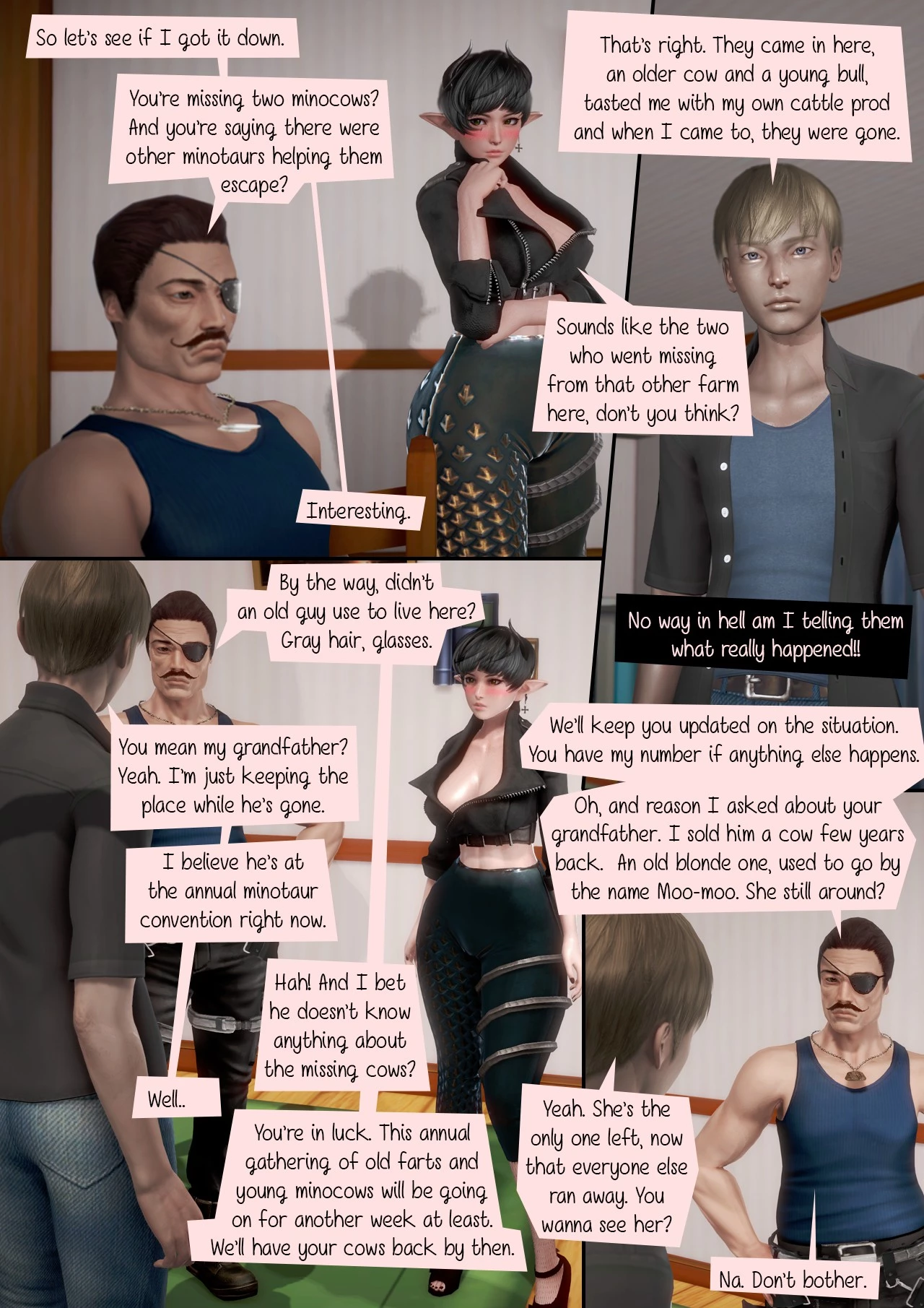 A Boy and His Cows 11 porn comic picture 13