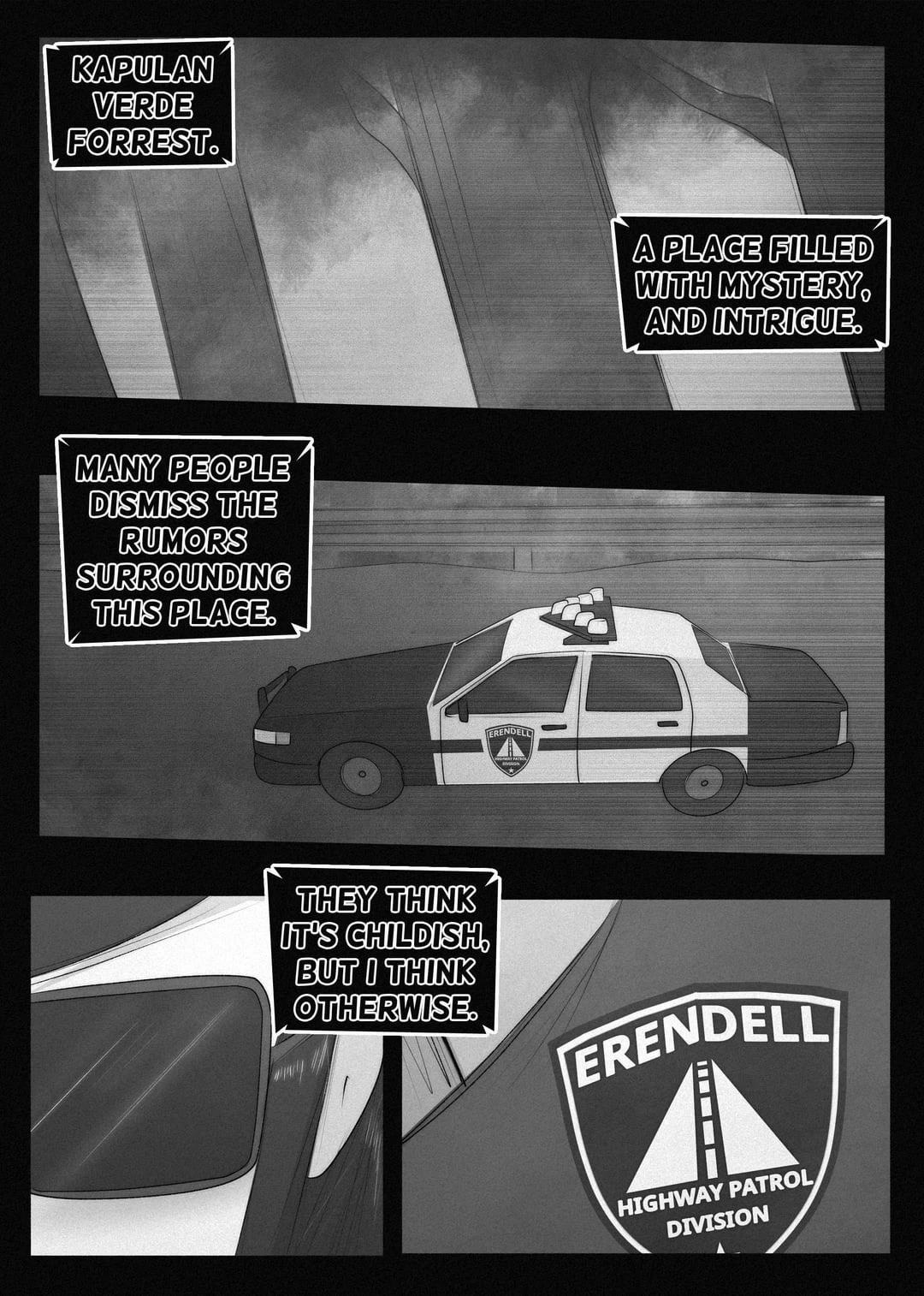 A corrupt cop used as a kinky offering to an eldritch horror porn comic picture 1