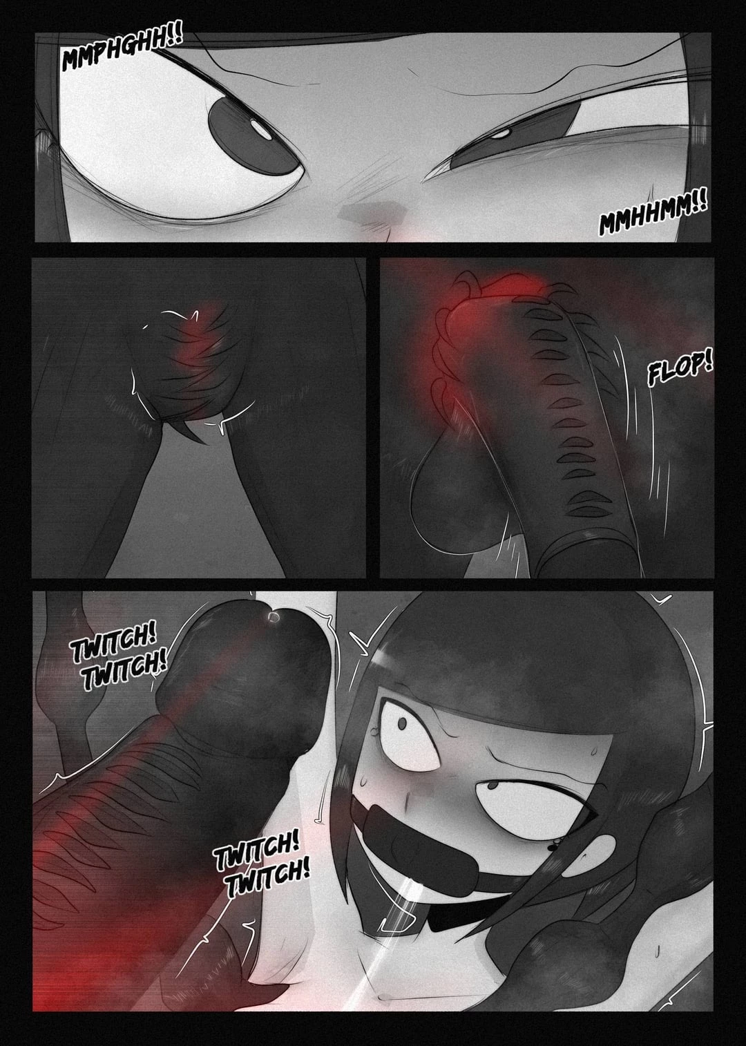 A corrupt cop used as a kinky offering to an eldritch horror porn comic picture 14