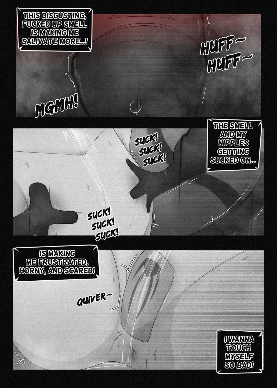 A corrupt cop used as a kinky offering to an eldritch horror porn comic picture 16