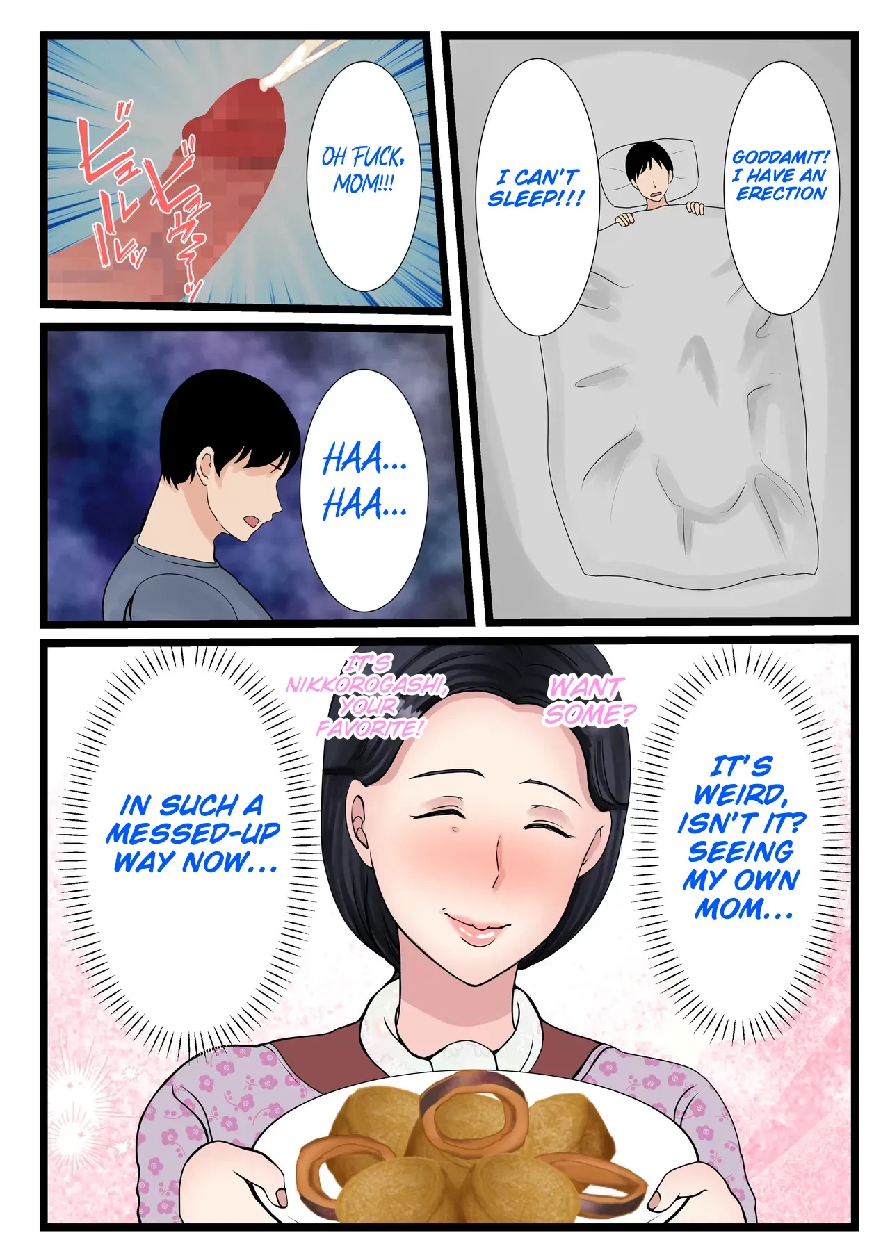 A country mother who makes her son horny. ~My mother's pussy is so erotic, I love it~| Musuko o Muramura Saseru Inaka no Okaa-san ~Haha no Furusato Manko wa Attakai~ porn comic picture 10