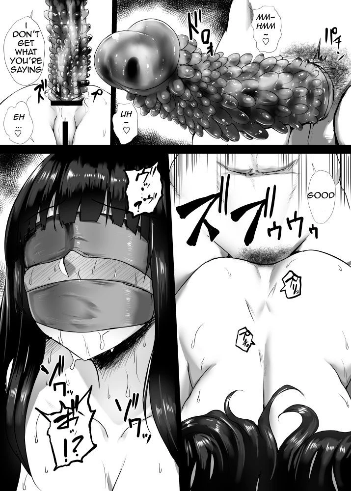 A Dildo Pulled Out Auntie | Dildo Hikko Nuki Oba-san Kouhen porn comic picture 2
