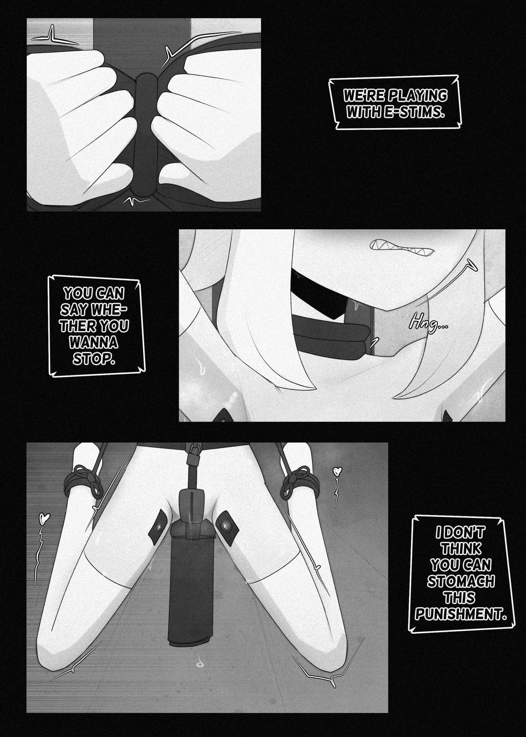 A dom and a sub switch roles porn comic picture 13
