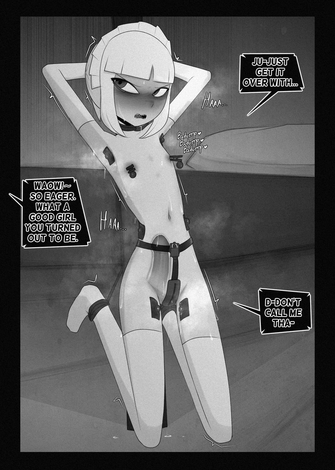 A dom and a sub switch roles porn comic picture 14