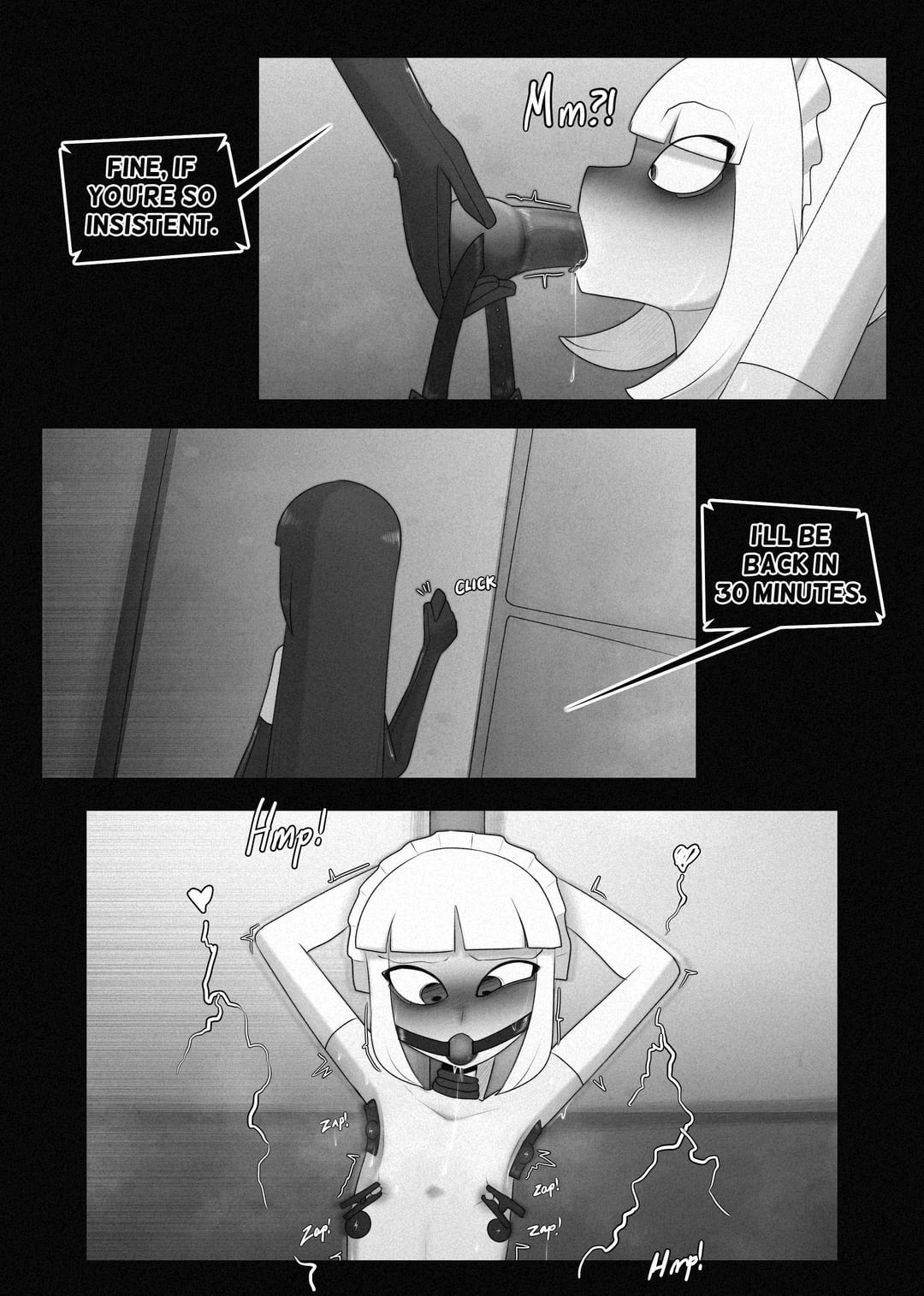 A dom and a sub switch roles porn comic picture 15