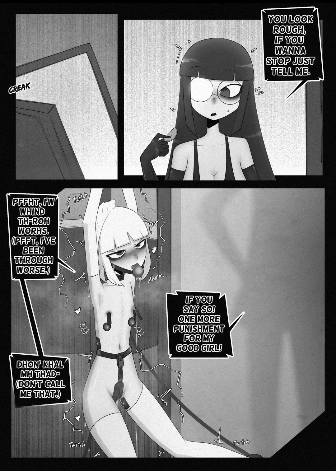 A dom and a sub switch roles porn comic picture 20