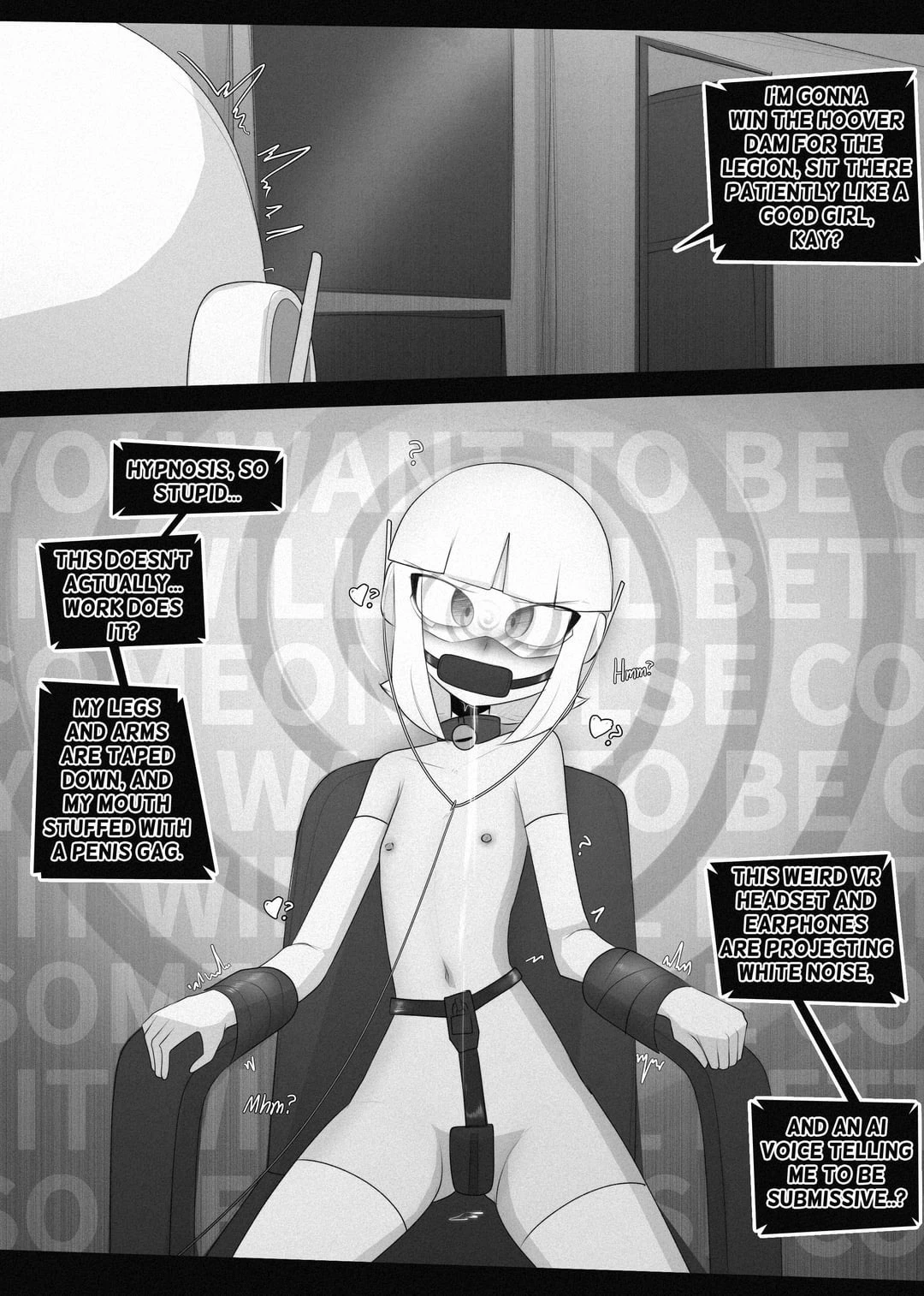 A dom and a sub switch roles porn comic picture 23