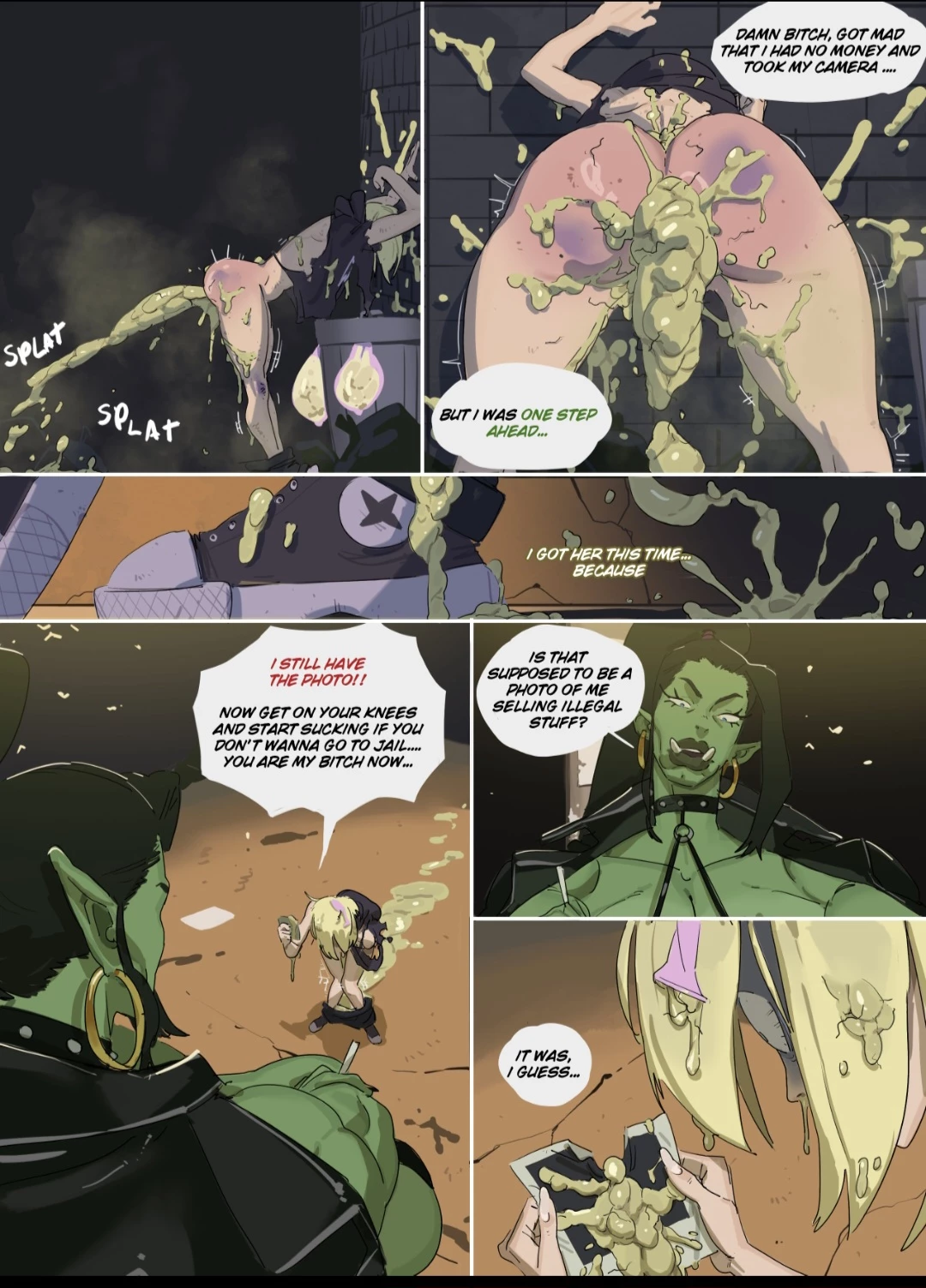 A femboy was humiliation for making orc futa and other futa women but he now wants revenge but it Backfired porn comic picture 3