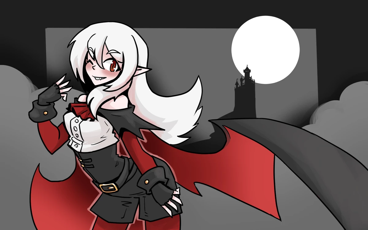 A fight between vampire and vampire hunter porn comic picture 15