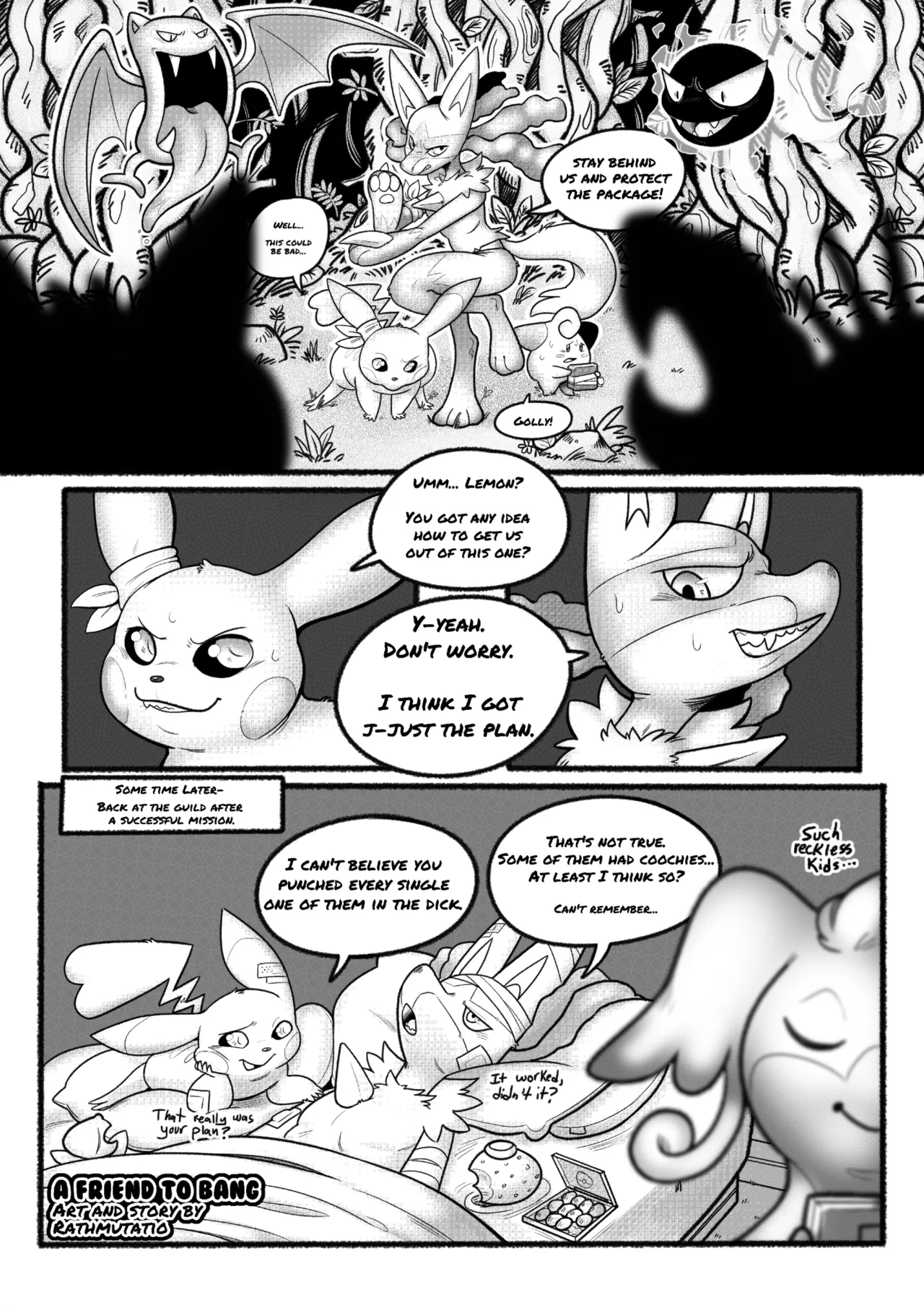A Friend to Bang porn comic picture 1