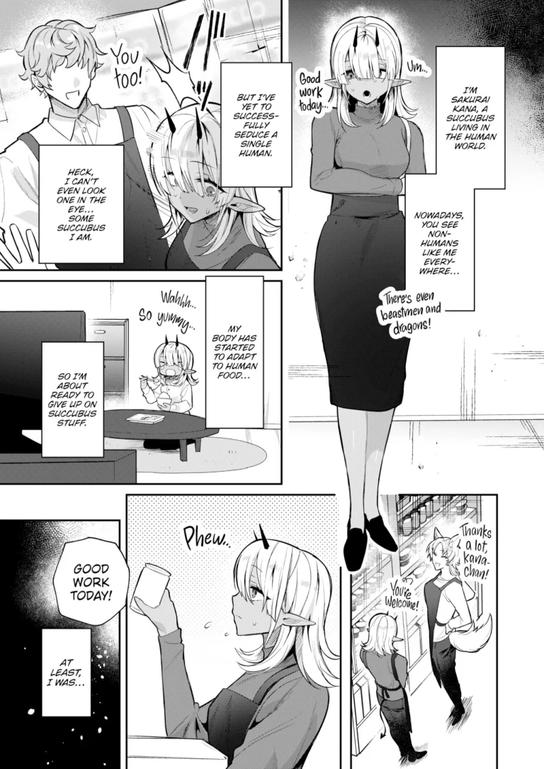 A Gloomy Succubus's First Time porn comic picture 2
