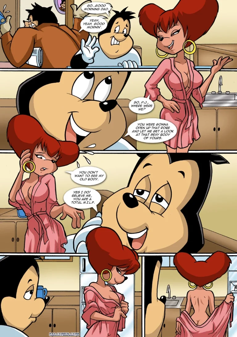A Goofy Plot 3: Breakfast With Mom porn comic picture 13