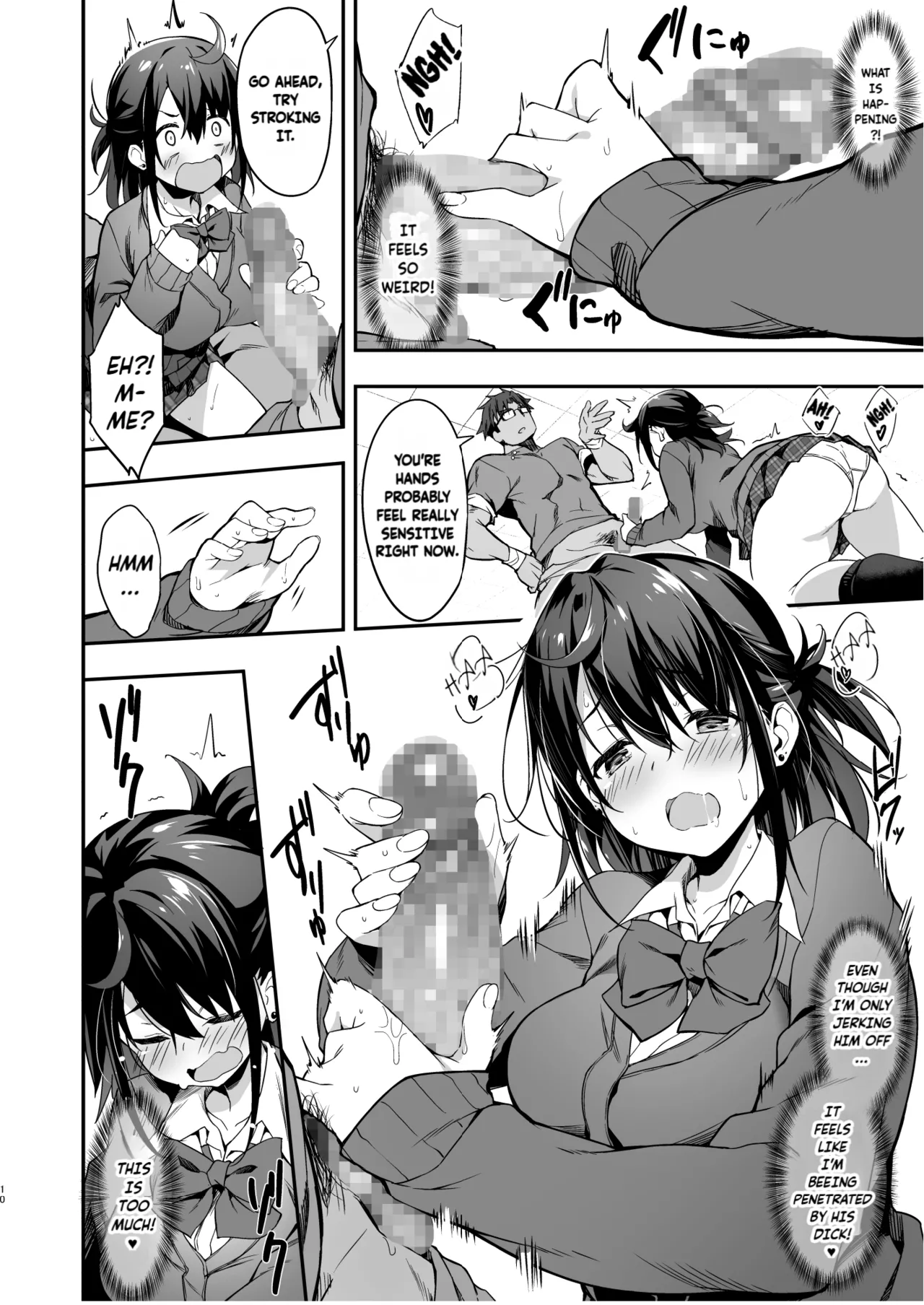 A highschool girl's erogenous zones get turned up to max by acupressure | Hikou Seitai de Seikando MAX Shijutsu Sarechau JK porn comic picture 11