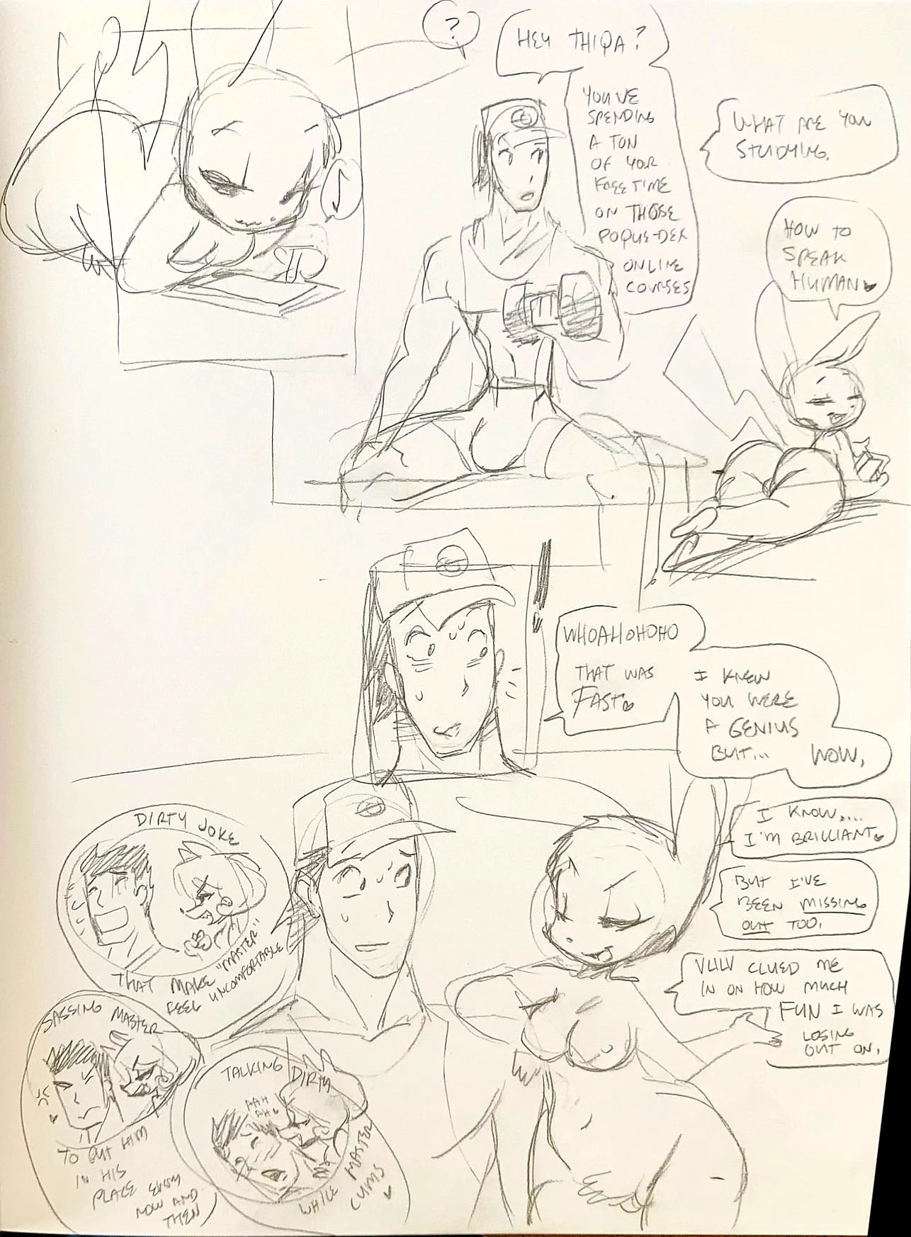A litle workout porn comic picture 10