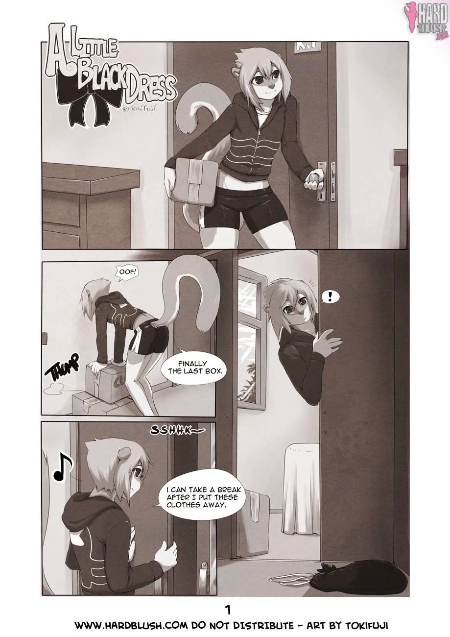 A Little Black Dress porn comic picture 1